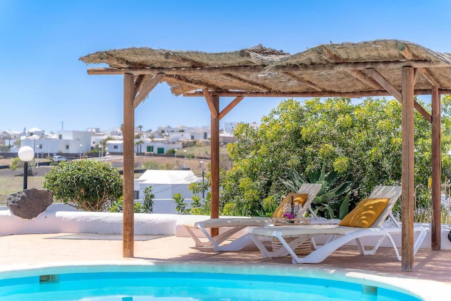 Amazing 3 Bedroom Ocean View With Pool Tías Εξωτερικό φωτογραφία